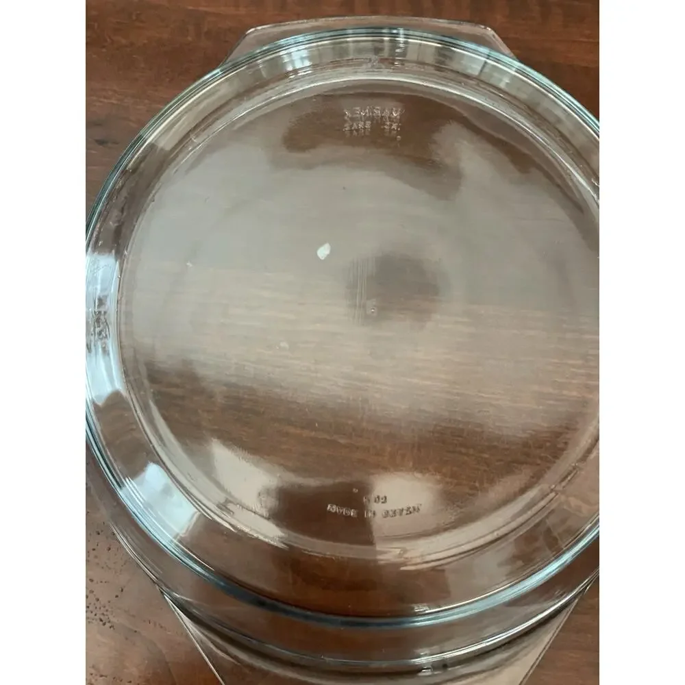 'MARINEX GLASS CASSEROLE DISH 9